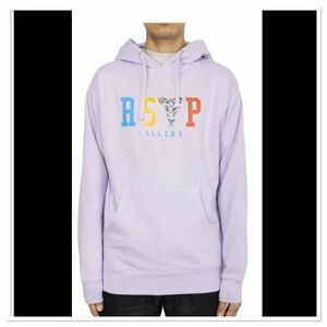 RSVP Gallery X Bad Bunny Collab Lavender Hoodie